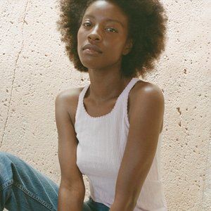 Doen NWT Seine tank top in Wisteria size M